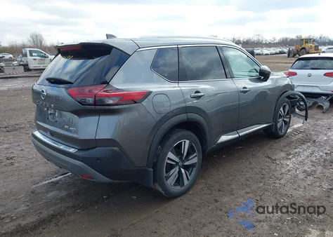 2021 Nissan Rogue Sl Intelligent Awd z USA, uszkodzony, nr VIN 5N1AT3CB9MC844564